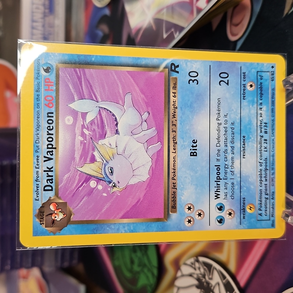 Dark vaporeon base set